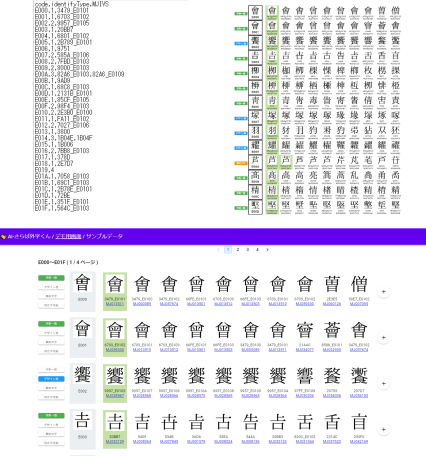 画像：AI-さらば外字くん納品物（オプションサービス）